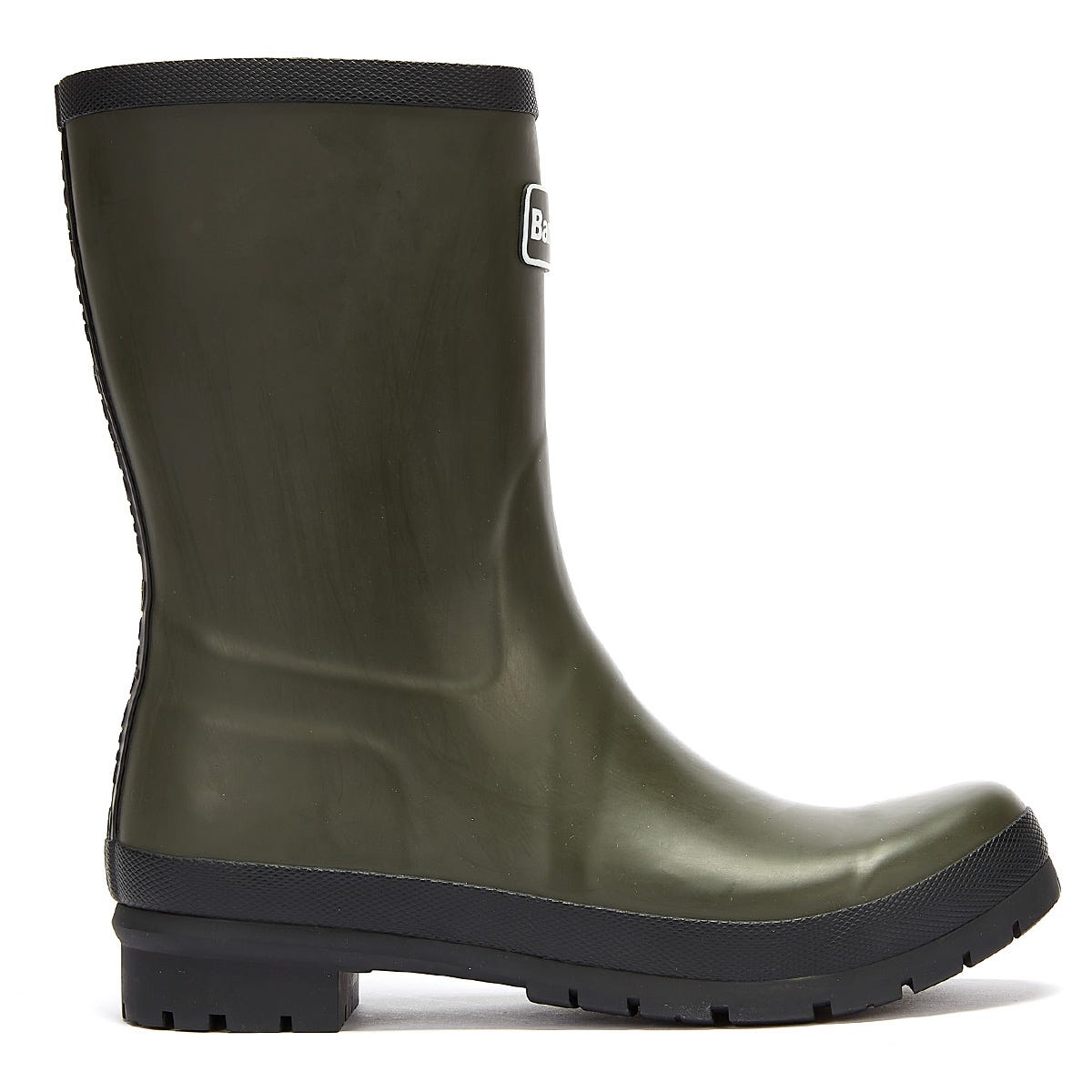 Barbour Banbury Womens Olive Green Wellies