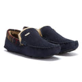 Barbour Mens Navy Monty Slippers