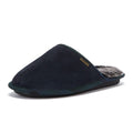 Barbour Young Suede Mens Navy Slippers