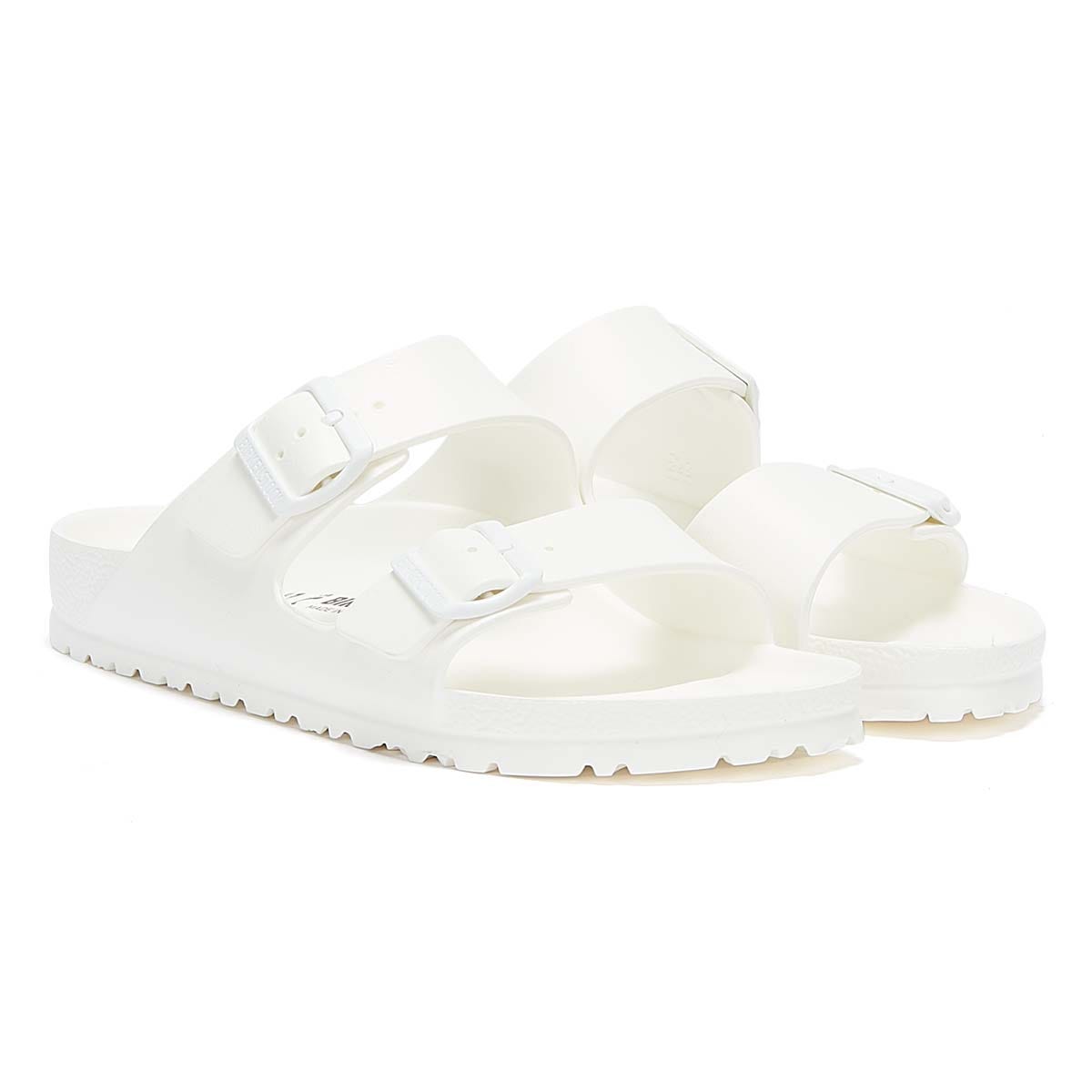 Birkenstock Womens White Arizona EVA Sandals