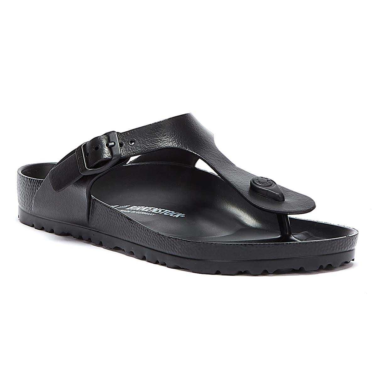 Birkenstock Gizeh EVA Mens Black Sandals