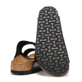 Birkenstock Arizona Birko Flor Patent Womens Black Sandals