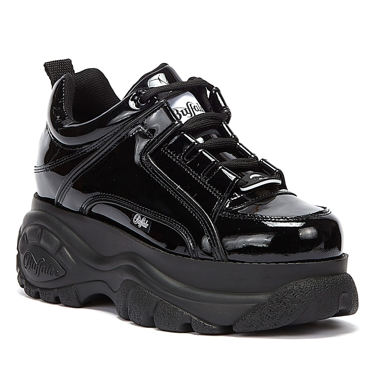 レア　Buffalo London ブラック Amazon | Buffalo London レディース ロースニーカー バスケットボール