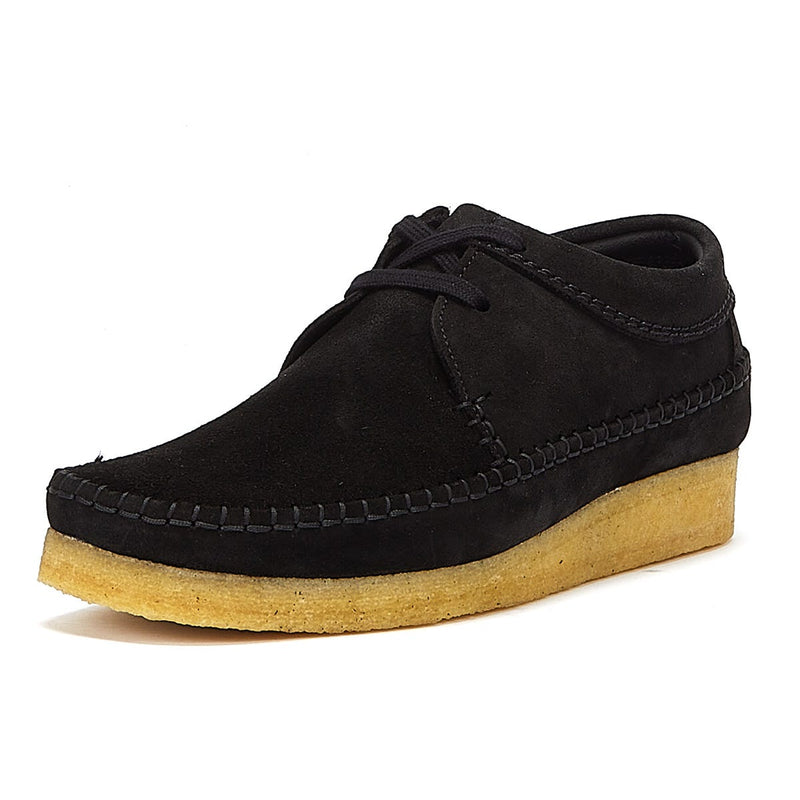 clarks black weaver
