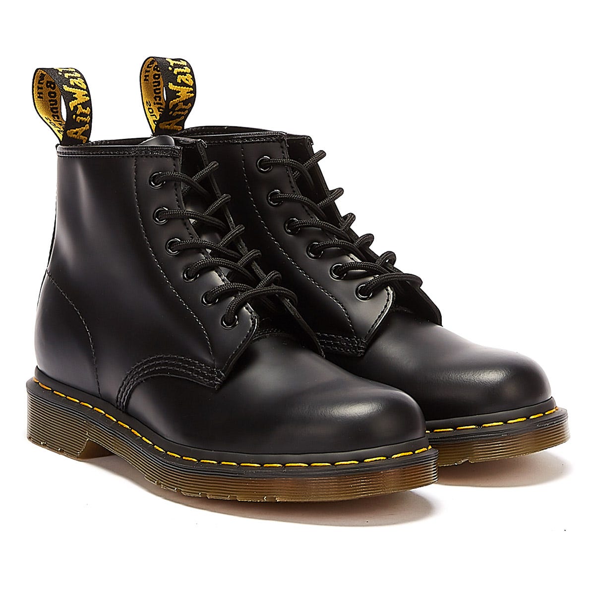 Dr. 101 Smooth Leather Boots