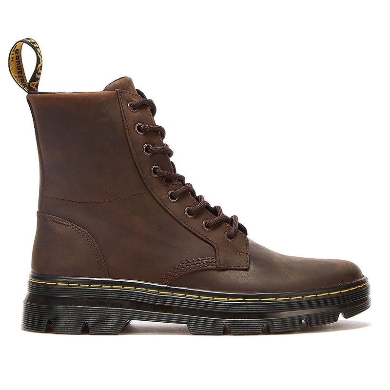 Dr. Martens Combs Crazy Horse Mens Brown Boots Tower
