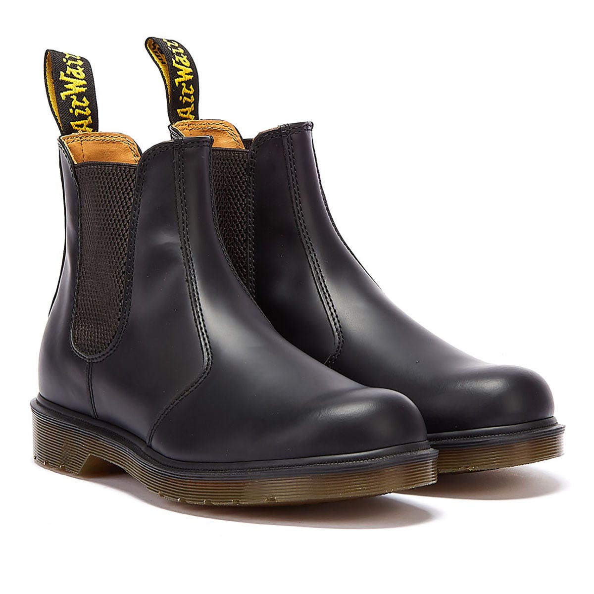 Dr. Martens Black 2976 Leather Chelsea Boots 11853001 | TOWER London – London.com