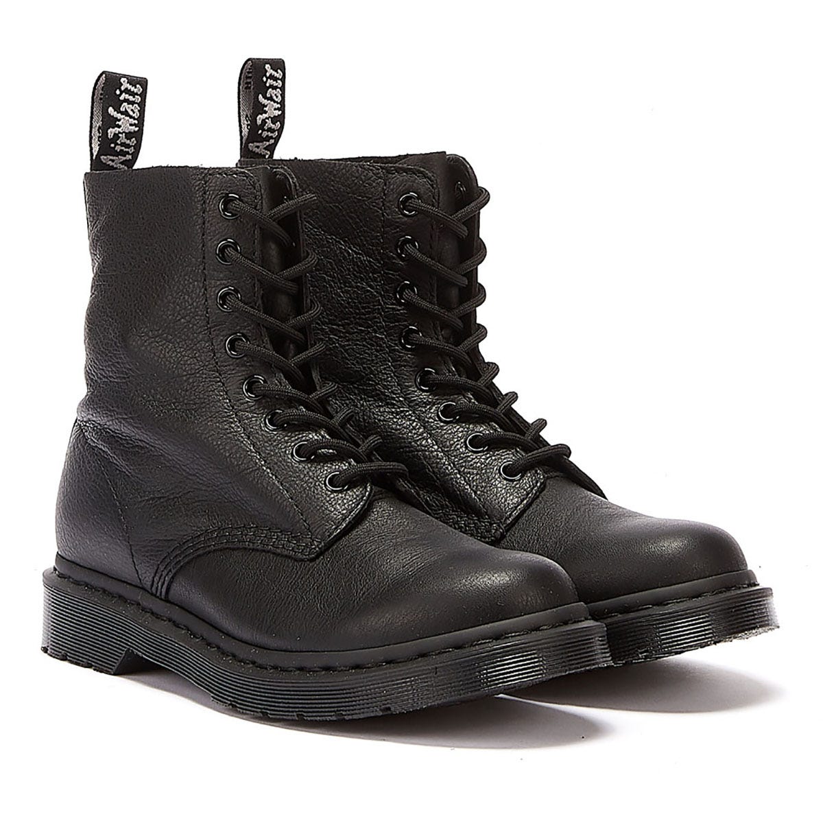 Women's Dr Martens Pascal Virginia Mono Black Boots –