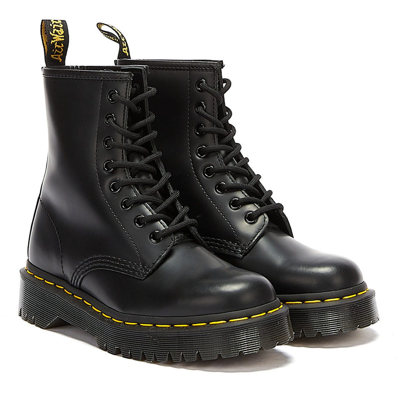 Dr. Martens 1460 Bex Smooth Leather Womens Black Boots