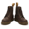 Dr. Martens 1460 Crazy Horse Mens Gaucho Brown Leather Ankle Boots