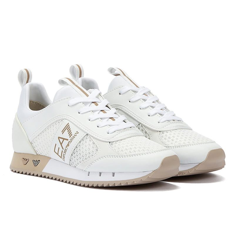armani trainers women's white