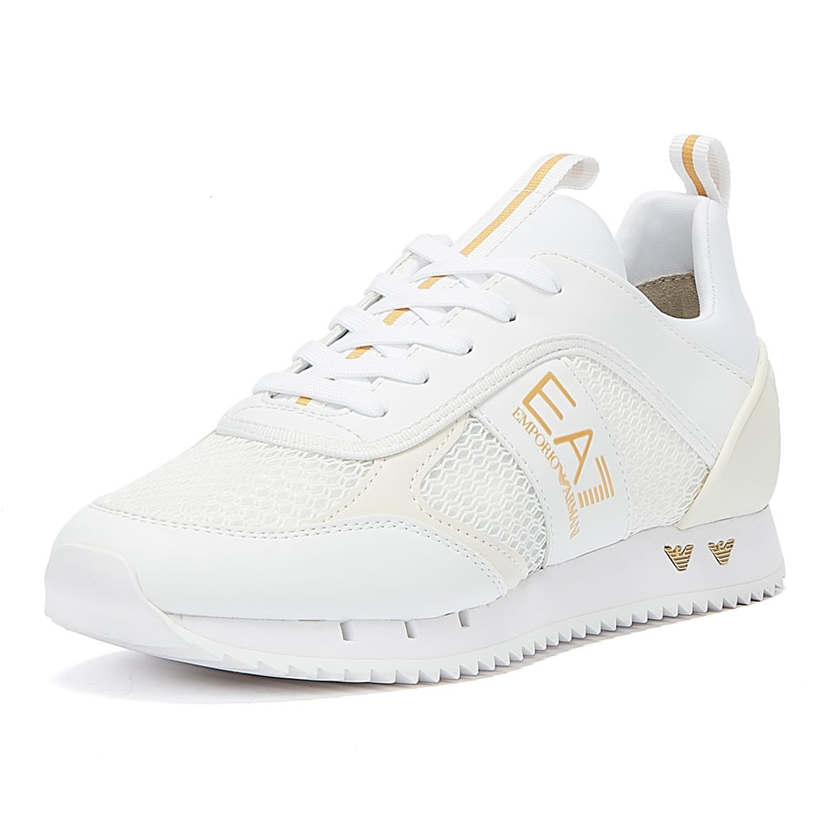Emporio Armani Trainers White Sales