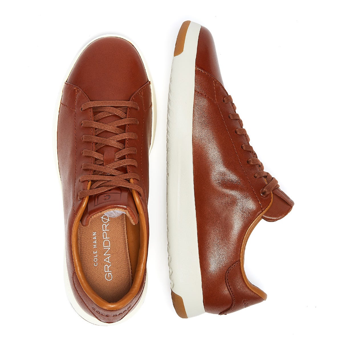 Cole Haan GrandPrø Tennis Mens Brown Trainers