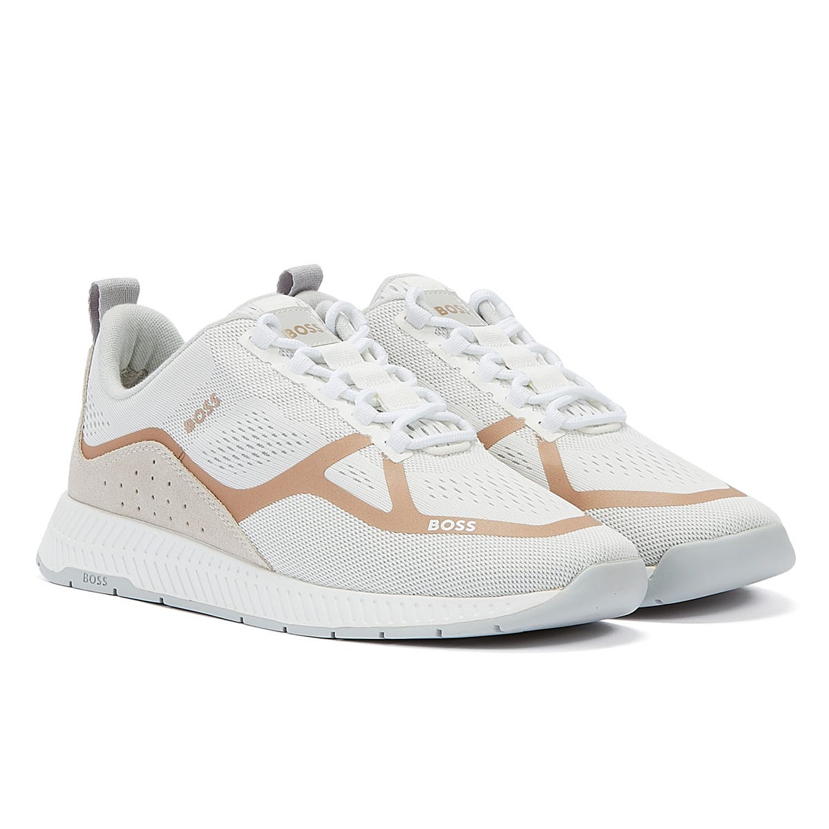 Boss Titanium Runn Womens Natural Trainers