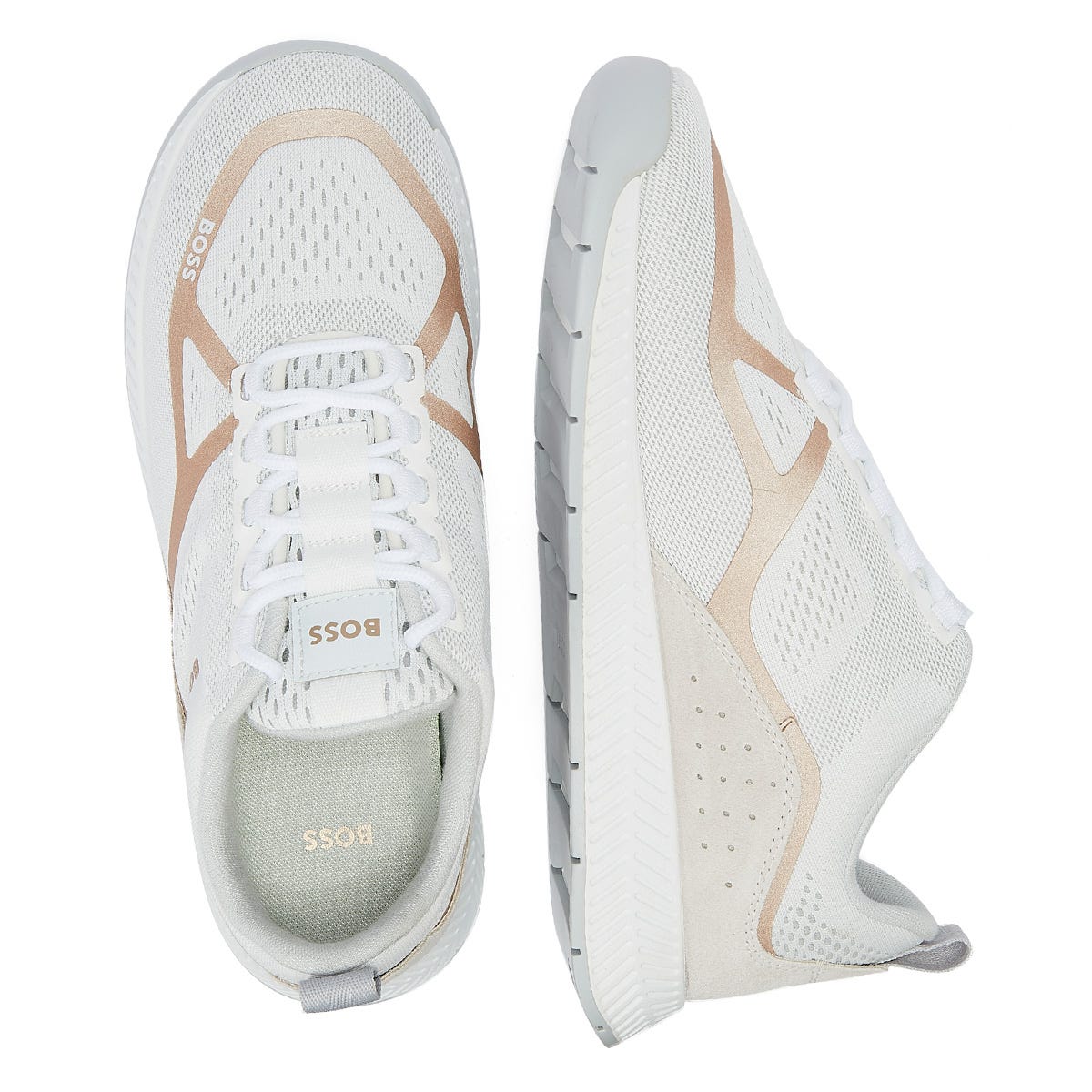 Boss Titanium Runn Womens Natural Trainers