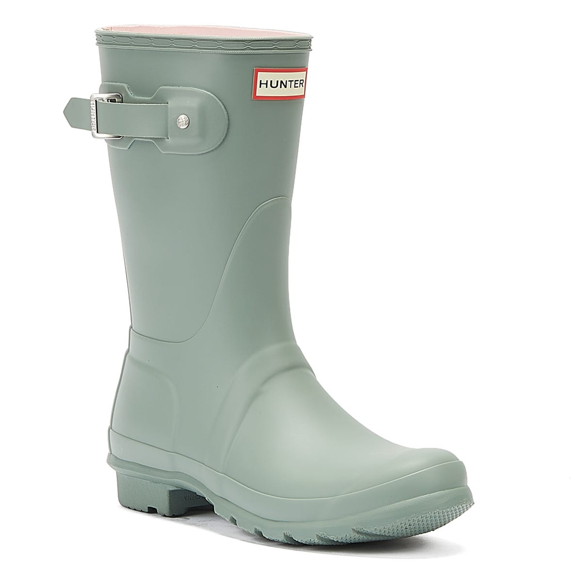 Hunter Original Short Womens Sweet Gale Green Wellies