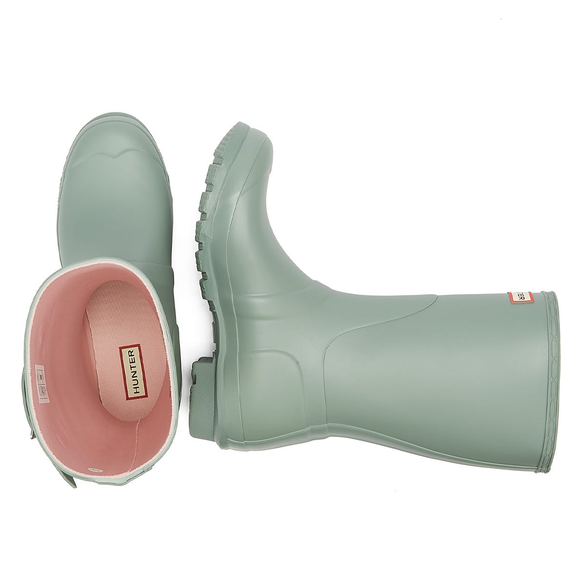 Hunter Original Short Womens Sweet Gale Green Wellies