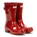 Hunter Original Gloss Short Womens Military Red Wellies