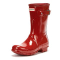 Hunter Original Gloss Short Womens Military Red Wellies