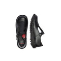 Kickers Kick T Infant Black Leather Shoes