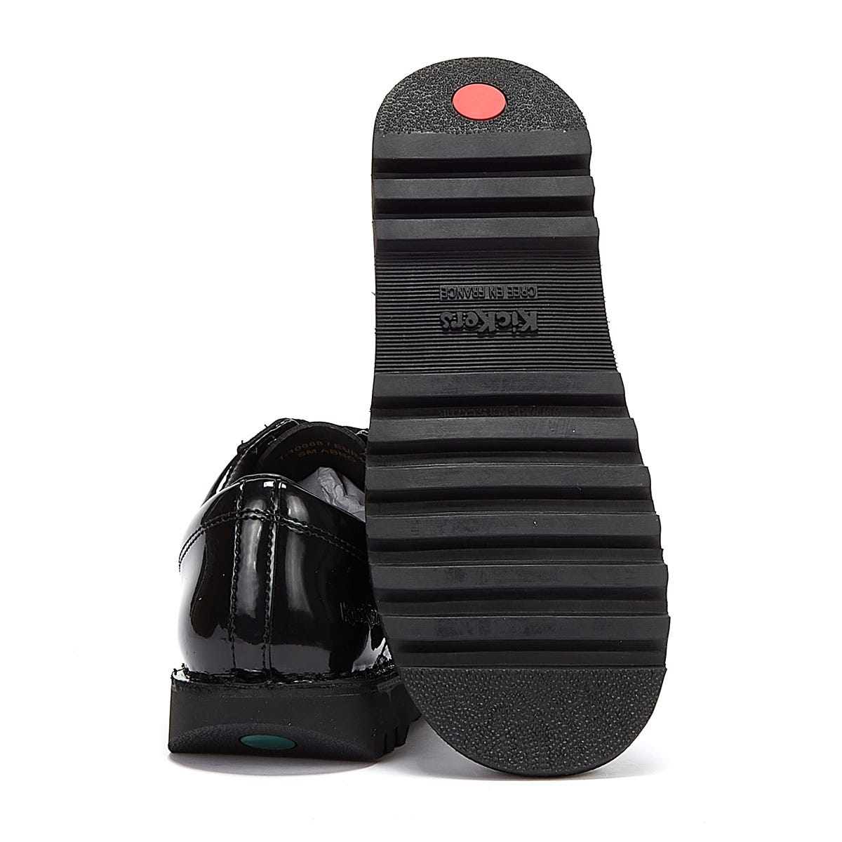 Kickers Kick Lo Women's Black Patent Shoes