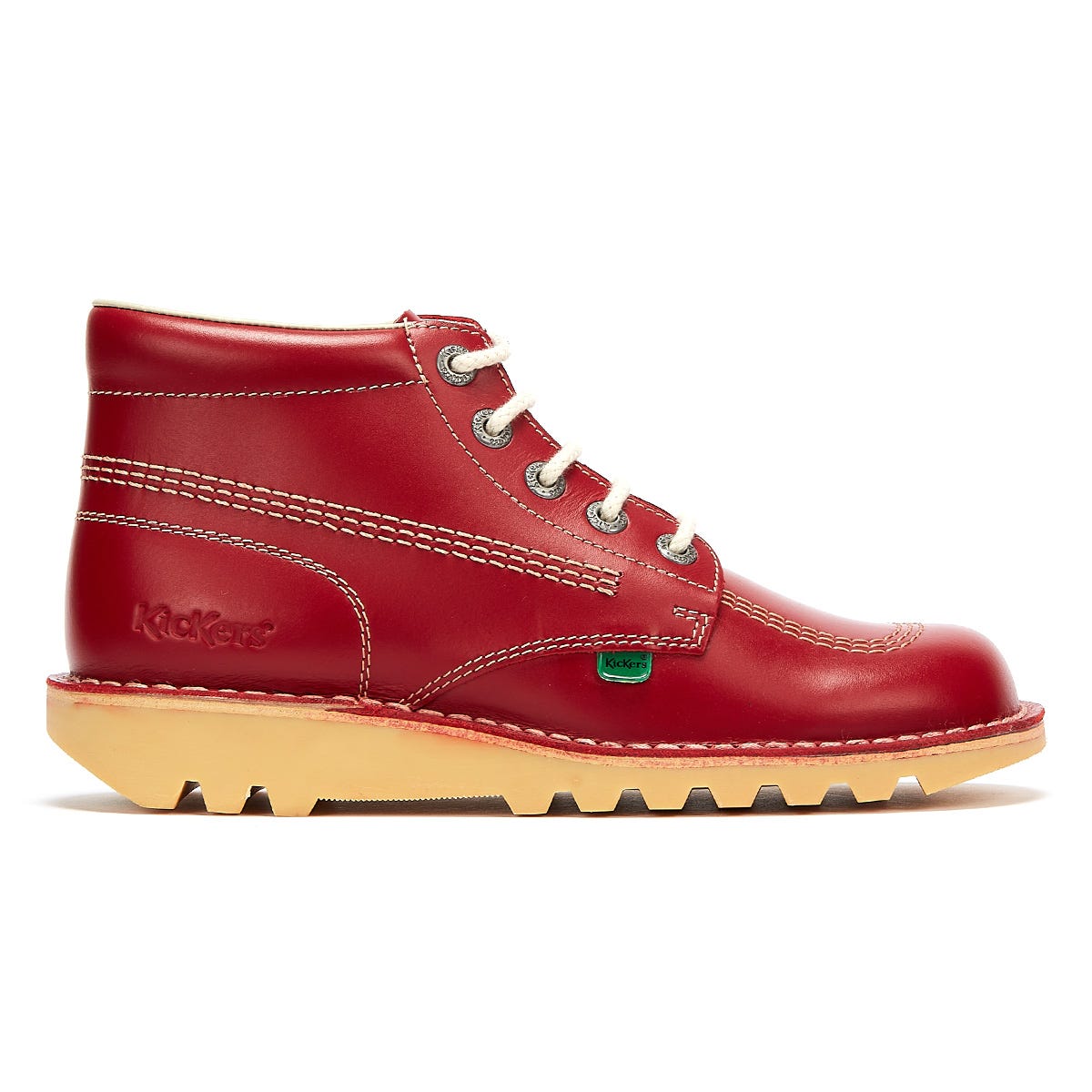 Kickers Kick Hi Men's Red Leather Boots