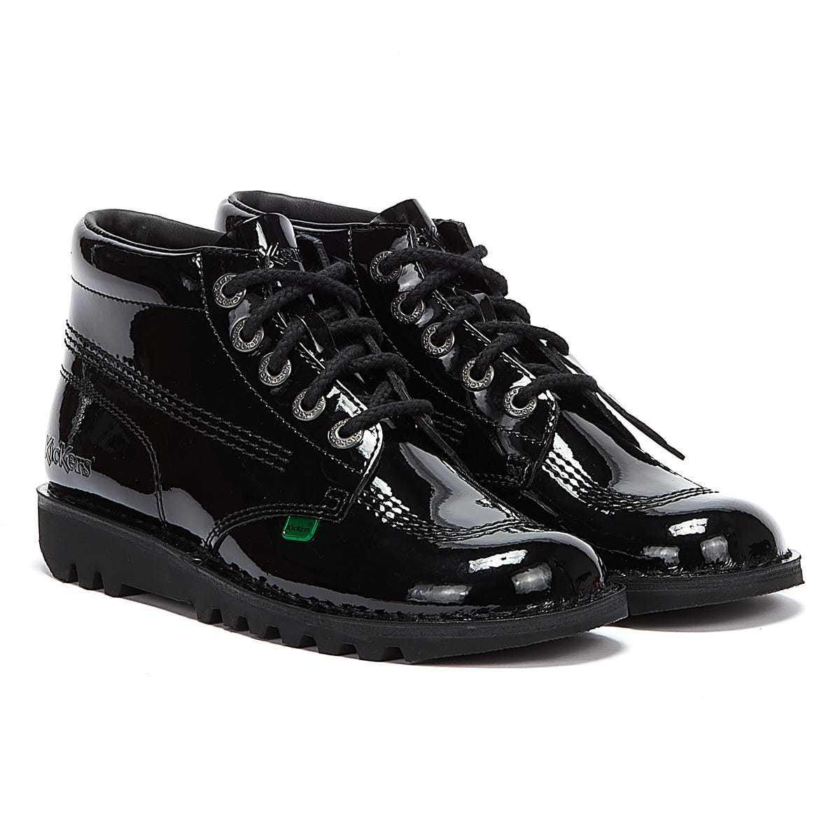 Kick Hi Patent Boots