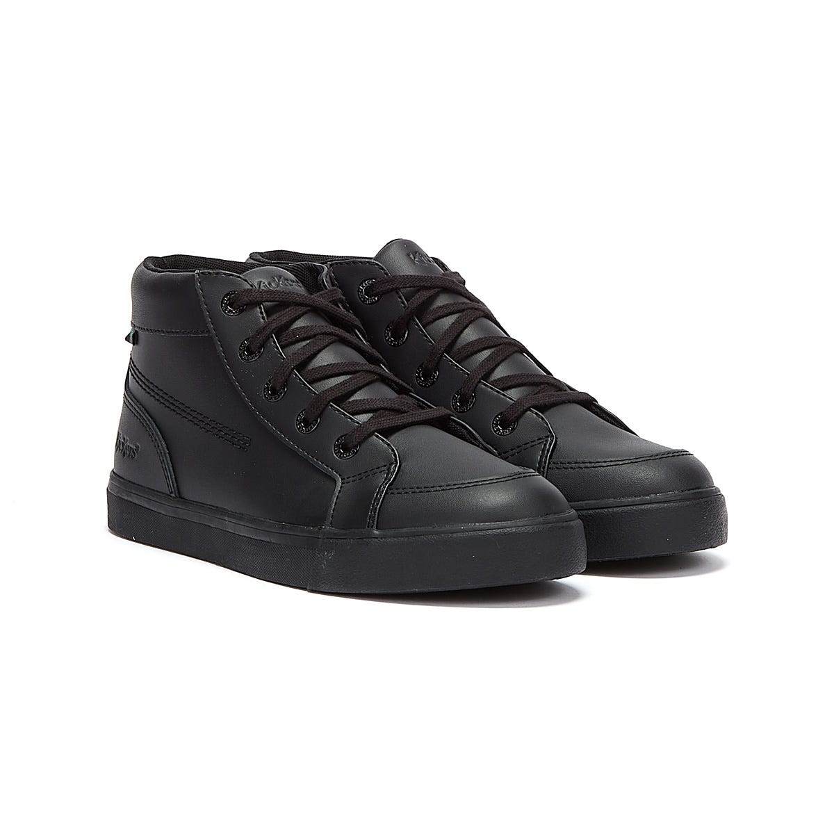Kickers Tovni Hi Youth Black Shoes