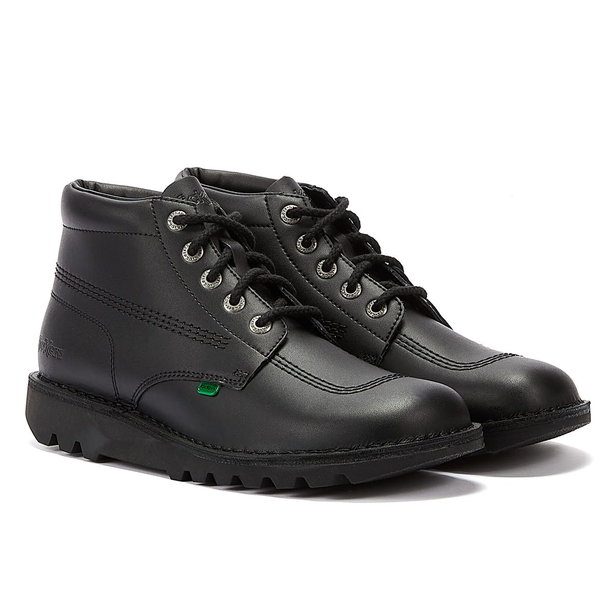 Kick Hi Leather Ankle Boots