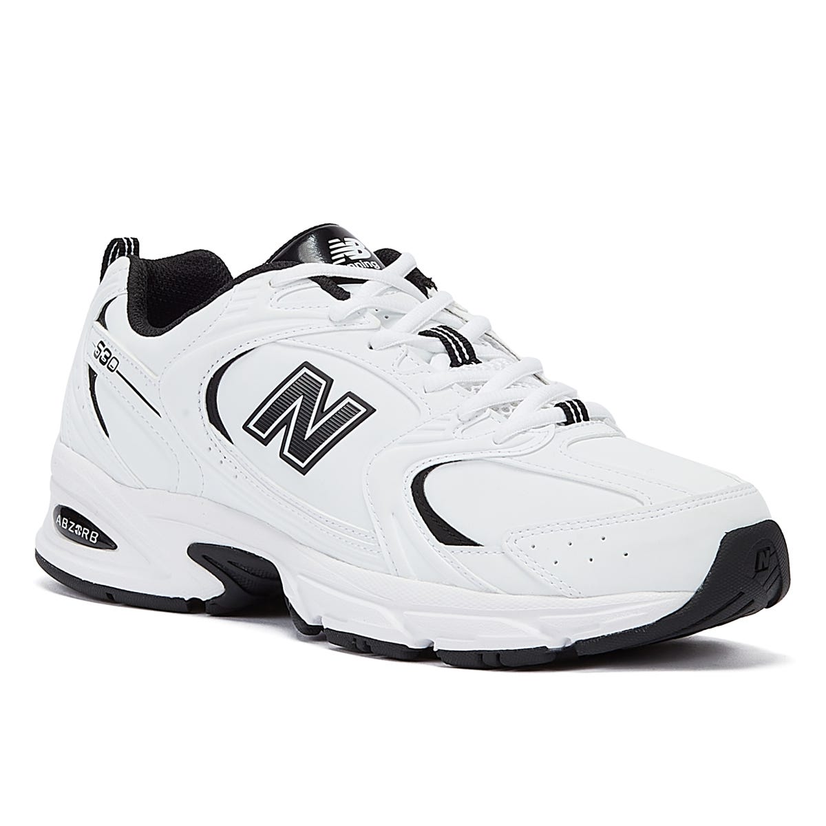 New Balance 530 Colour White Black Trainers