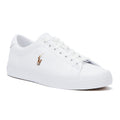 Ralph Lauren Longwood Leather White Trainers