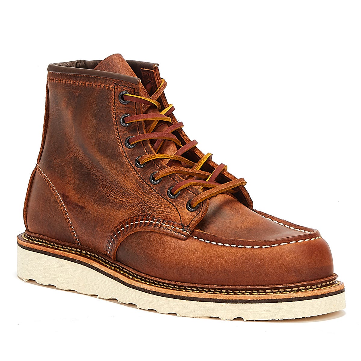 Red Wing Classic Moc Toe R&T Mens Copper Brown Boots – Tower