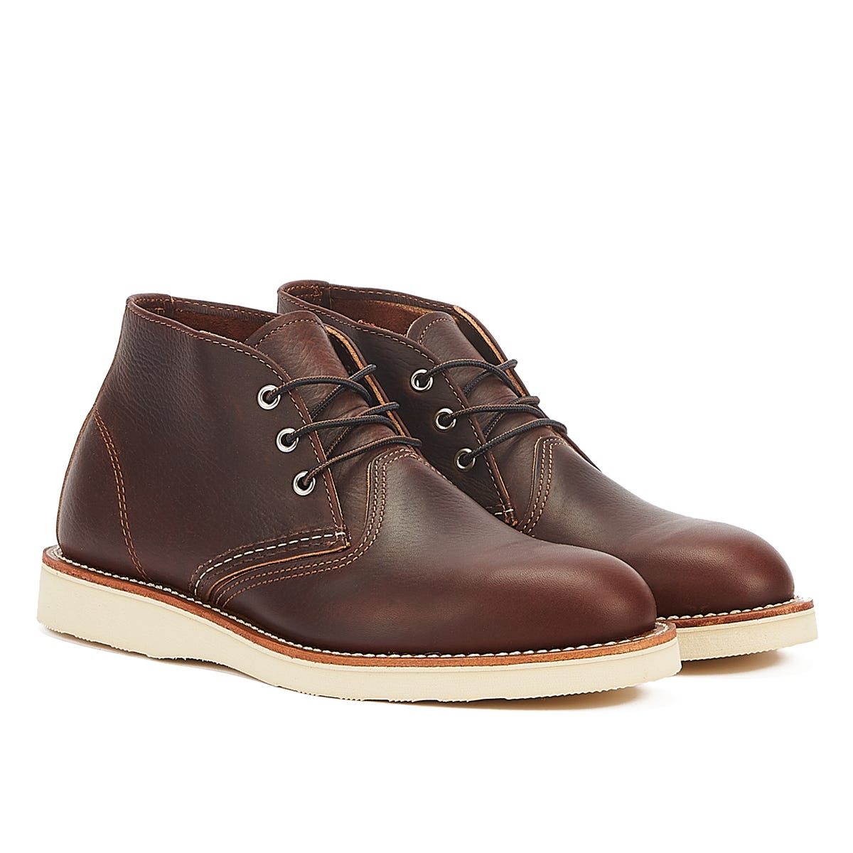 Red Wing Chukka Men Brown Boots