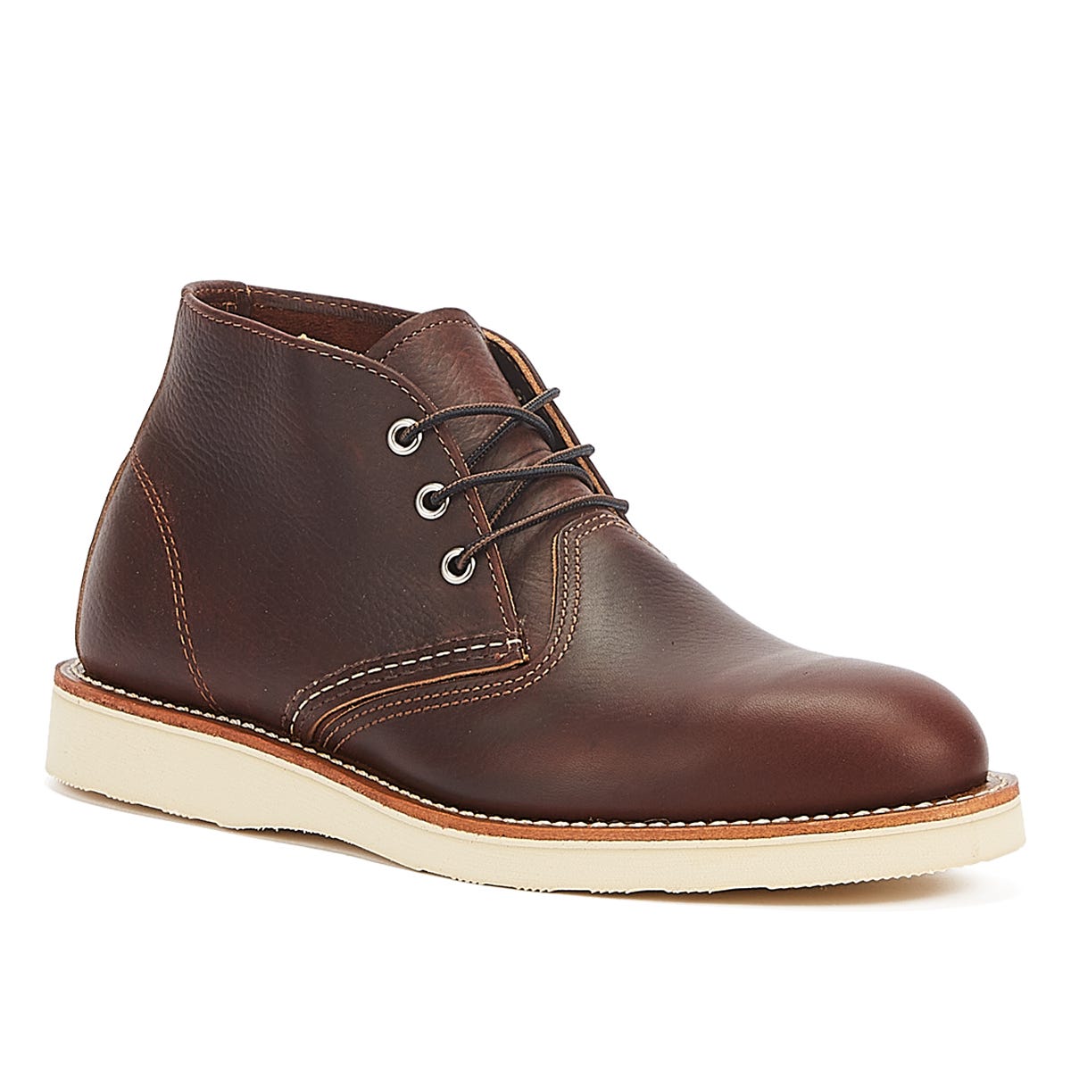 Red Wing Chukka Men Brown Boots