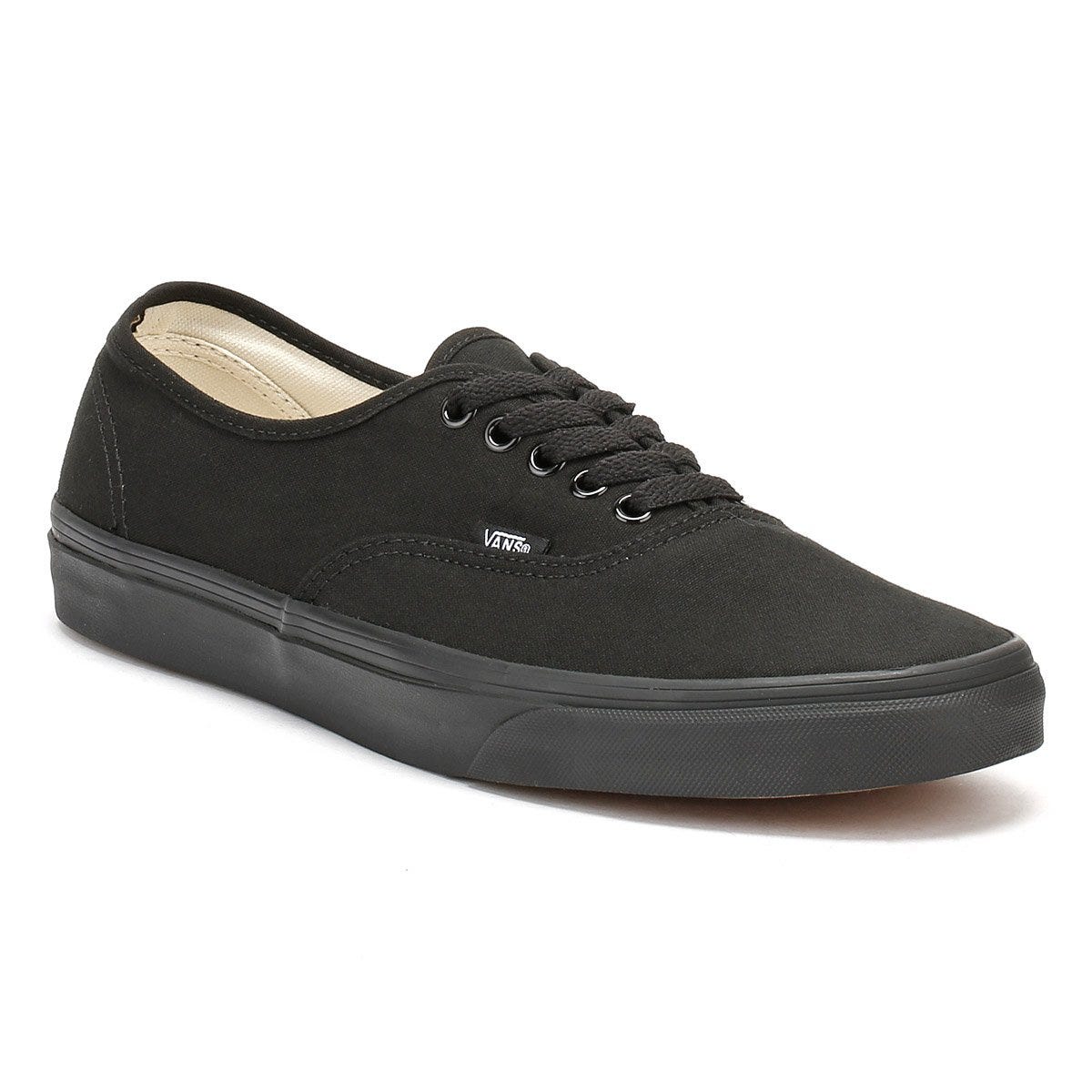 Vans Authentic Canvas True Black Trainers