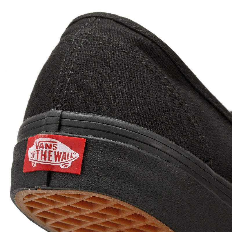 Vans Authentic Canvas True Black Trainers