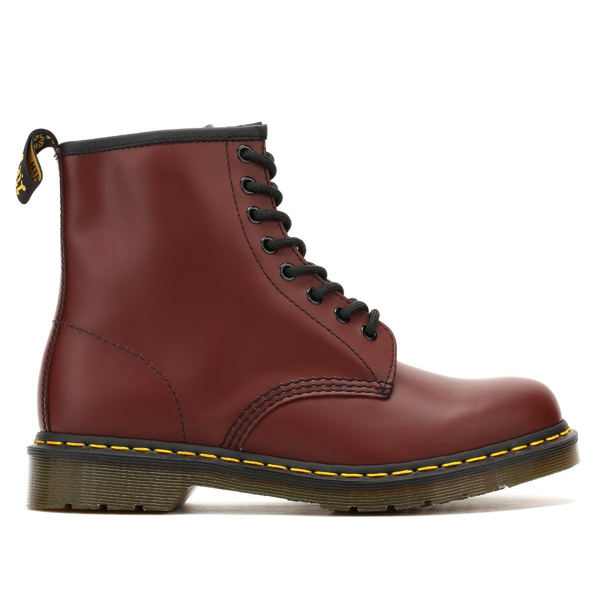 Dr. 1460 Smooth Cherry Red Leather Boots