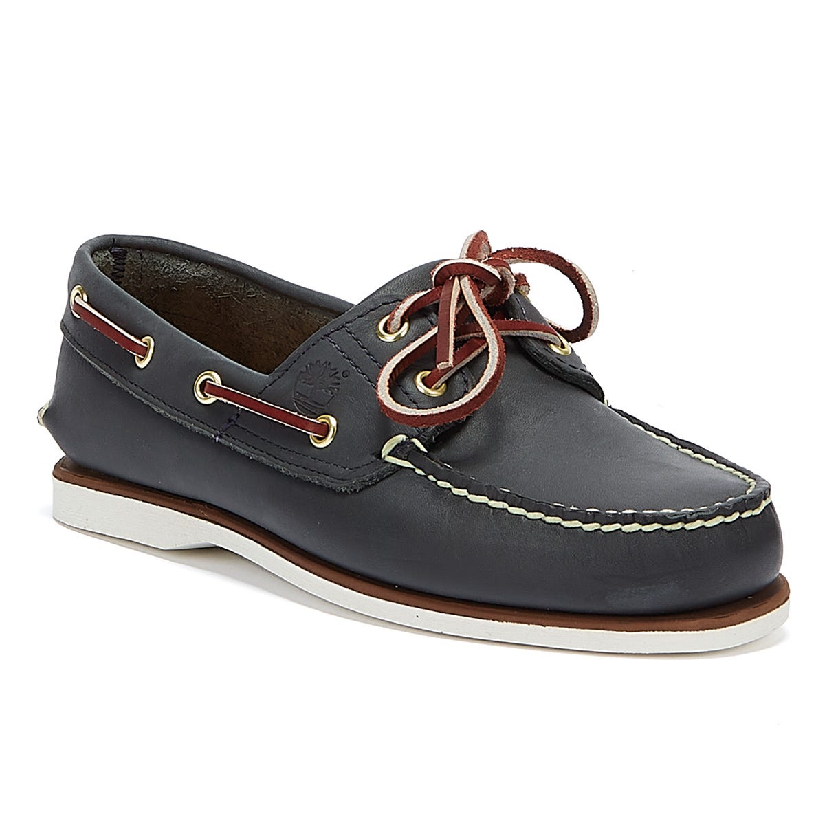 Timberland  Engineered Garments Suede and Nubuck Boat Shoes  Men  Navy  Timberland