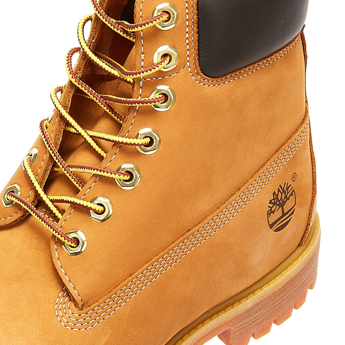 Timberland Mens Wheat Premium Inch Nubuck Leather Boots – Tower