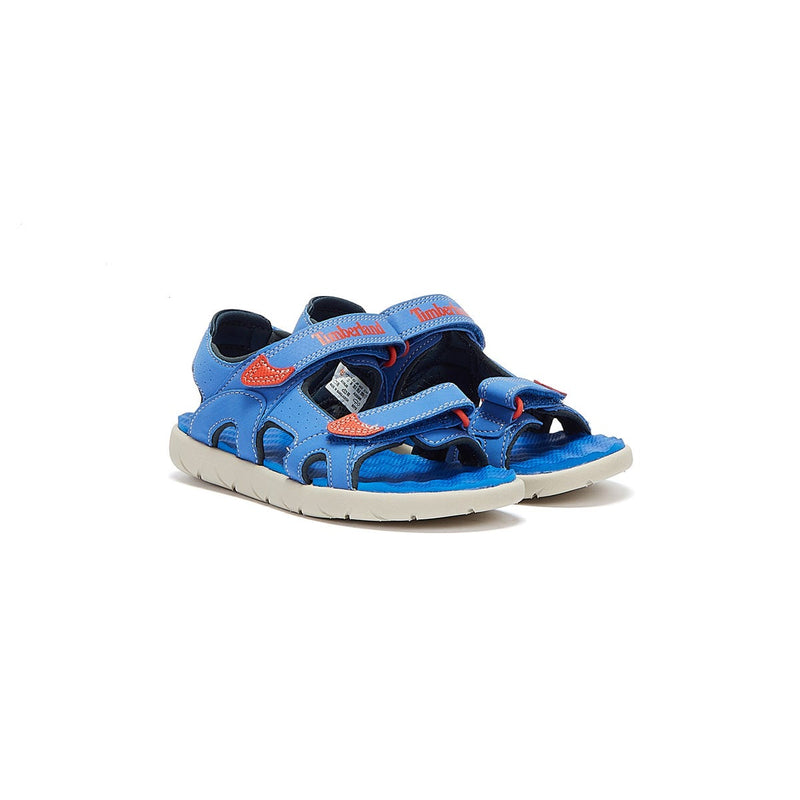 Timberland Perkins Row 2-Strap Infant Bright Blue Sandals