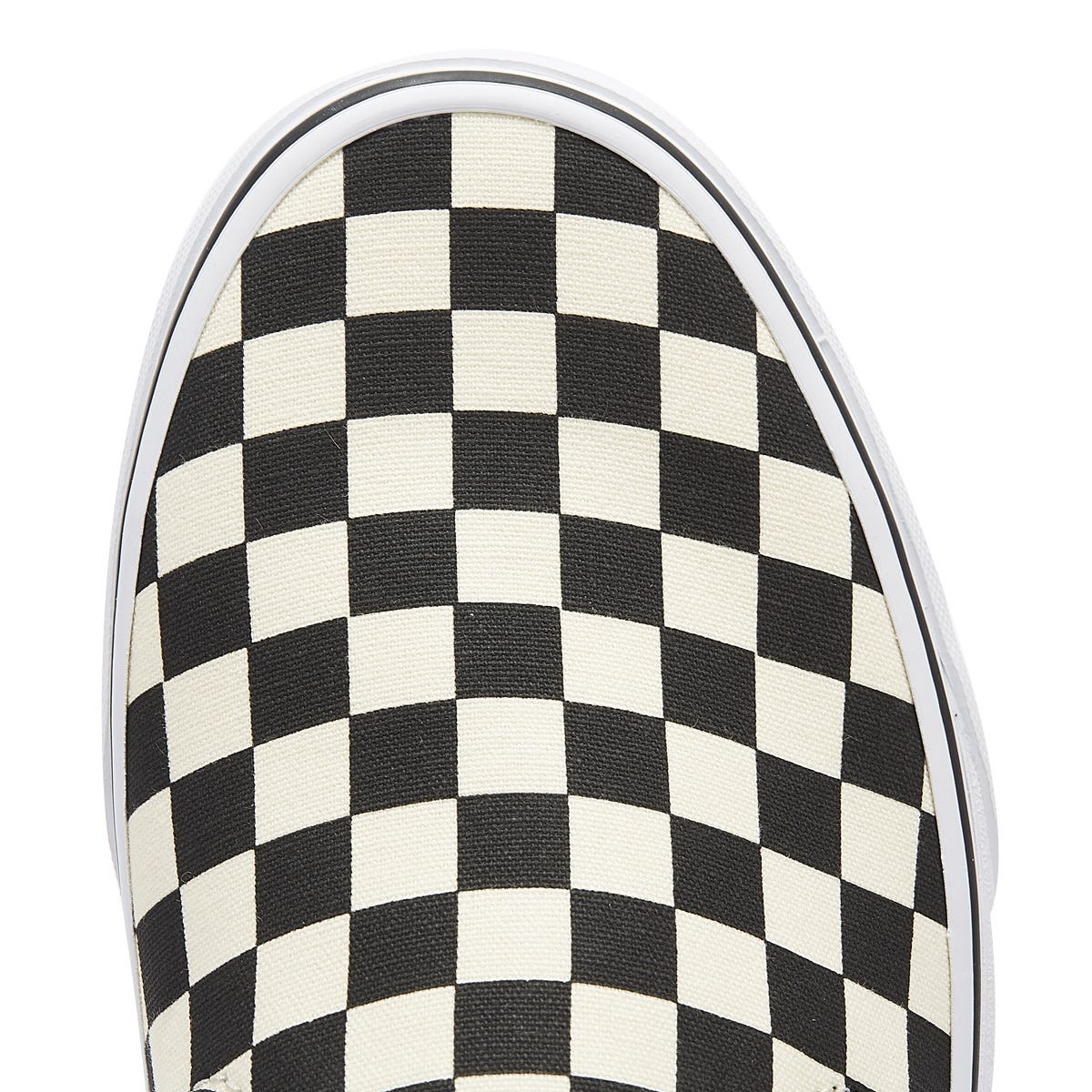 Vans Classic Slip-On Mens Black / White Checkerboard Canvas Trainers