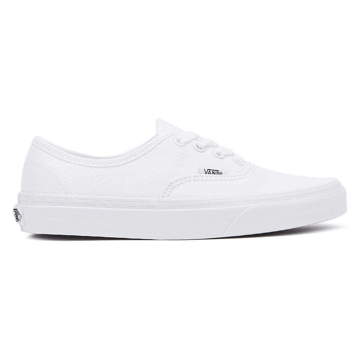 Vans Authentic Womens White Canvas Trainers