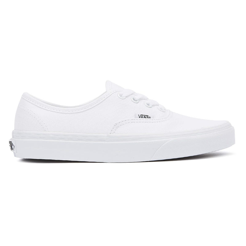 Vans Authentic Womens White Canvas Trainers