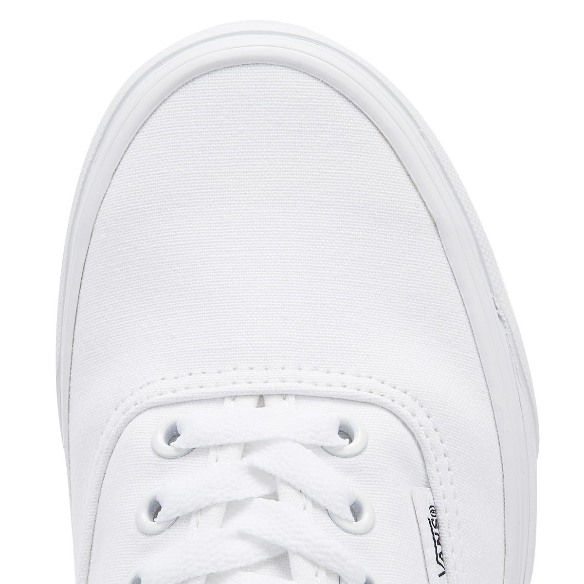 Vans Authentic Mens White Canvas Trainers