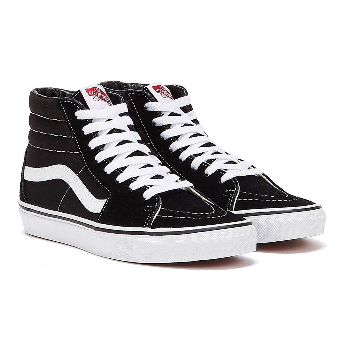 SK8 Hi White Trainers