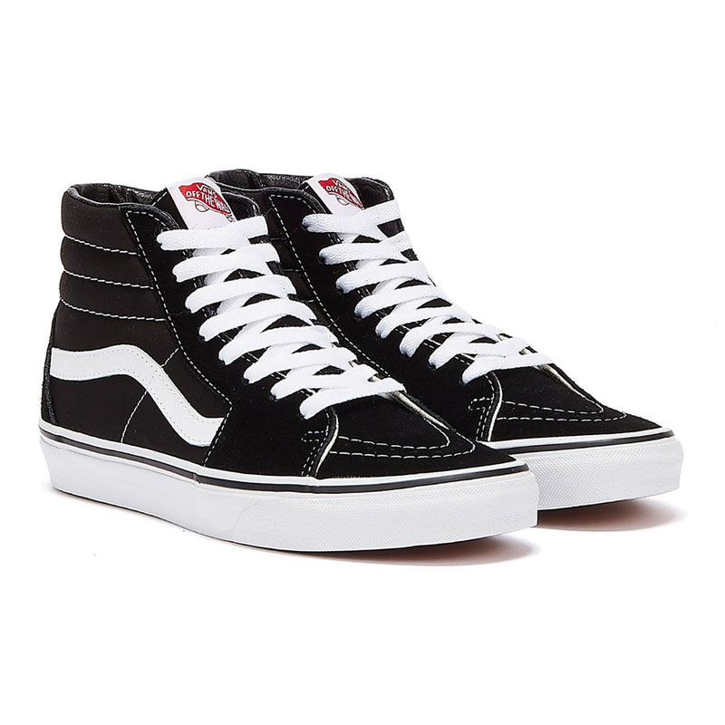 schreeuw dennenboom lengte Vans SK8 Hi Top Black & White Trainers At Great Price – TOWER London