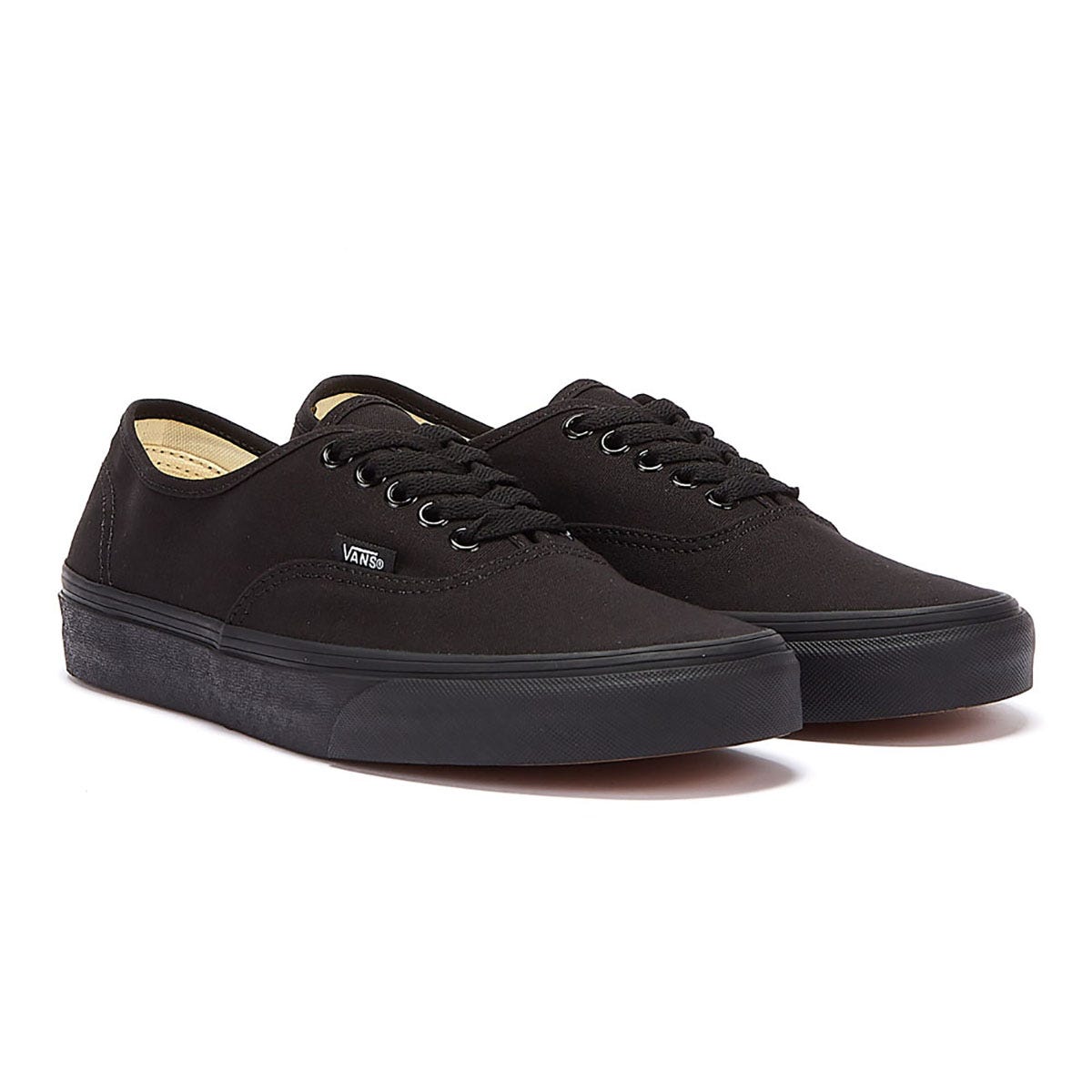 Vans Authentic Canvas True Black Trainers