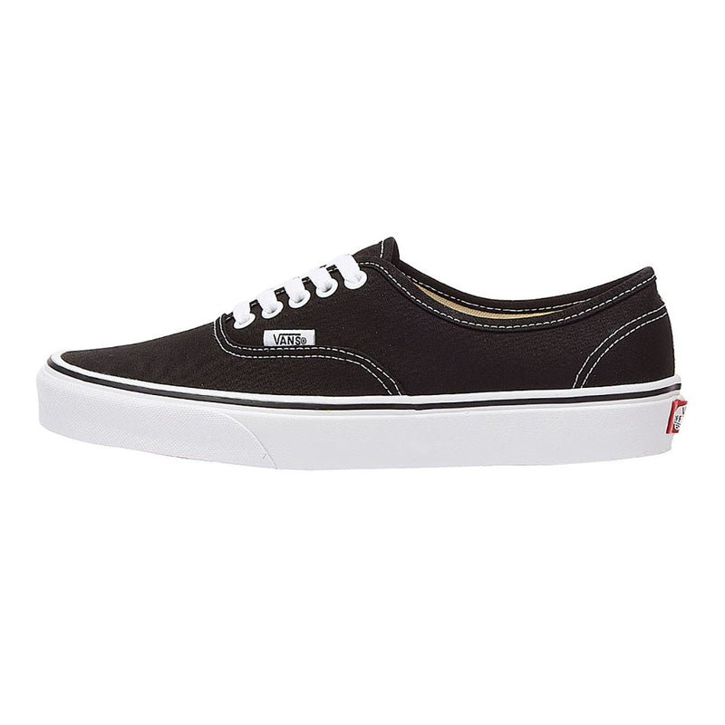 Vans Authentic Black / White Canvas Trainers
