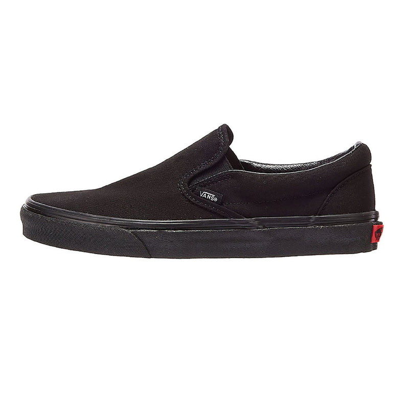 Vans Classic Slip on Womens Black Canvas Trainers
